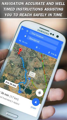 GPS Route Finder & Direction screenshot 2