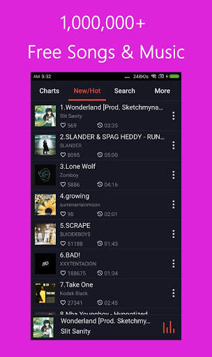 Free Music - Free Mp3 Music Player screenshot 1