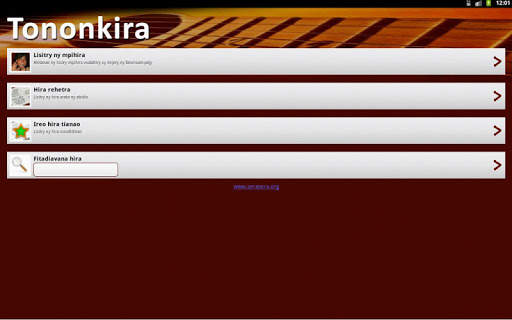 Tononkira Malagasy screenshot 6