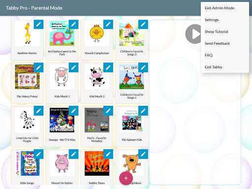 Tabby - Audio Player for Kids screenshot 2