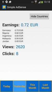 Simple AdSense 2 تصوير الشاشة