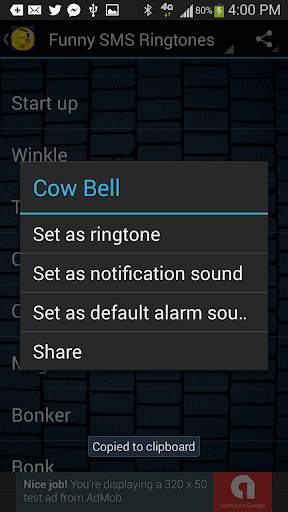 Funny SMS Ringtones screenshot 3