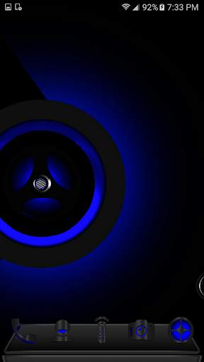 Akila blue Next Launcher theme screenshot 3