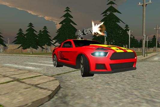 Real Fast Death Racing Free 3D screenshot 2