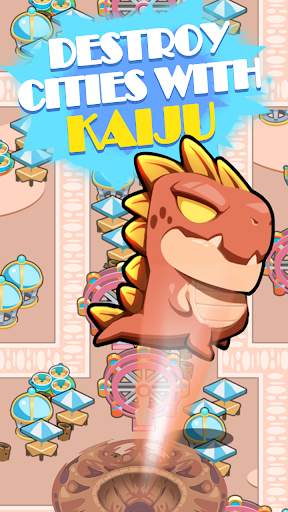 Monster Rush - Godzilla & Kingkong casual game screenshot 1