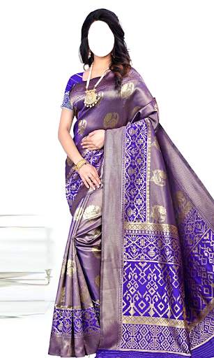 Ladies Pattu Saree Photo Suit screenshot 4