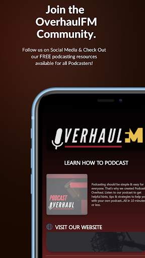 Overhaul FM: Podcast Player screenshot 6
