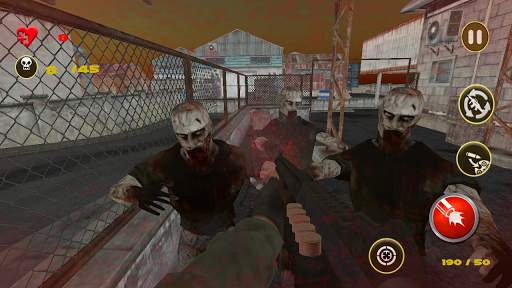Pembunuh Zombie Pemicu Mati screenshot 7