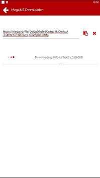 Downloader for MEGA - MegaDownloader screenshot 3