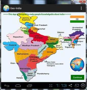 Geo India screenshot 1