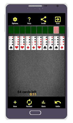 Free Solitaire - Forty Thieves screenshot 2