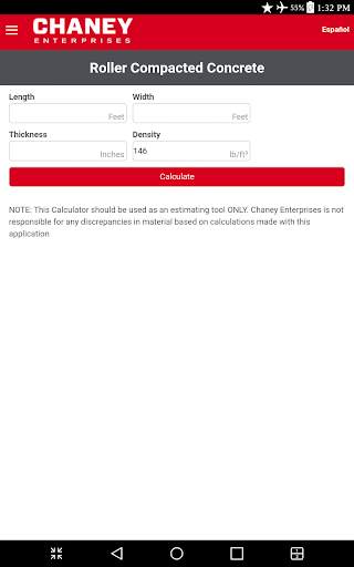 Concrete & Agg Calculator 6 تصوير الشاشة