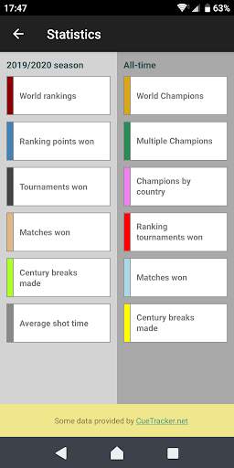 Snooker Scores Live screenshot 5
