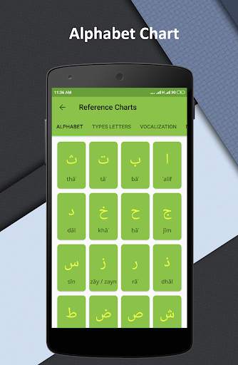 Learn Arabic Alphabet Easily -Arabic Script -abjad screenshot 2