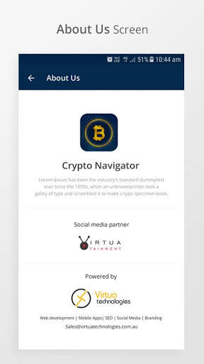 Crypto Navigator - Bitcoin, Live Coin Rate Tracker screenshot 3