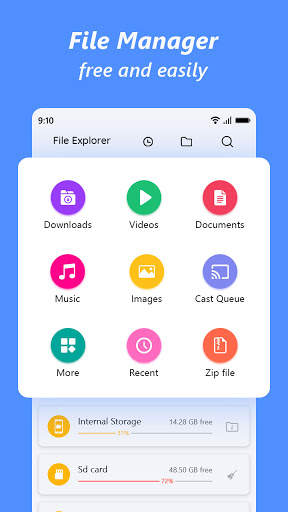 Files by File Manager - File Transfer, Power Clean screenshot 2