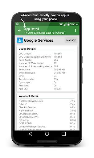 GSam Battery Monitor скриншот 4