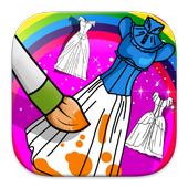 Dresses Princess Coloring icon