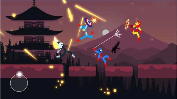 Spider Supreme Stickman Fighting - 2 Player Games screenshot 4