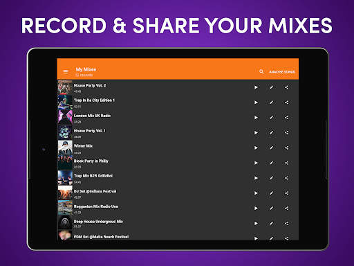 Cross DJ - Music Mixer App screenshot 12
