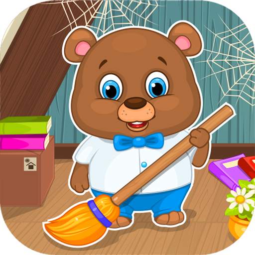Cleaning the house 1.2.3