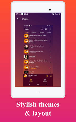 DX MP3 - MP3 Player, Music Player screenshot 10