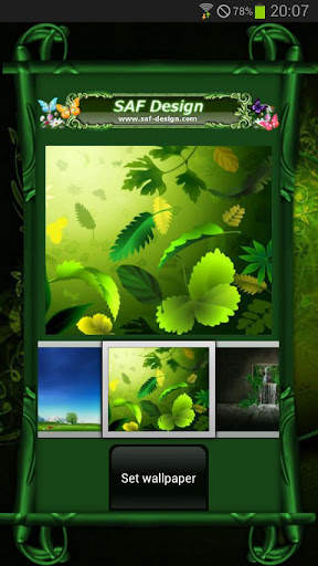 Nature v2 GO Launcher EX Theme screenshot 8