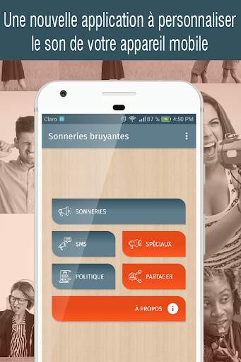 Sonneries bruyantes gratuites, sonneries fortes screenshot 1