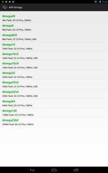 AVR Atmega Database screenshot 9
