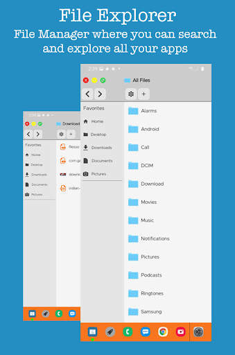 Mac OS Style Launcher 2021 -Desktop style Launcher screenshot 2