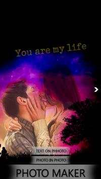 Photo Maker(PIP Text On Photo) 1 تصوير الشاشة