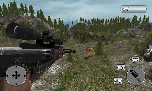 Ultimate 4x4 Lion Hunting Sim screenshot 4