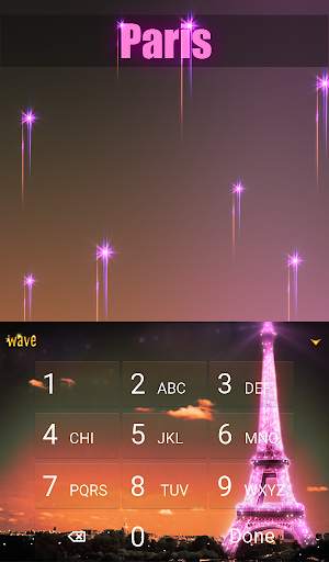 Paris Wallpaper Keyboard Theme screenshot 5