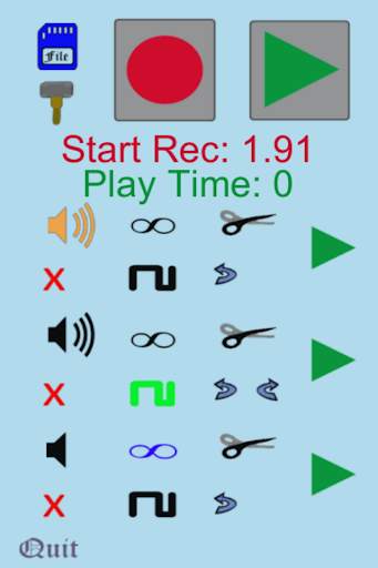 Loop Multitrack Recorder Free 10 تصوير الشاشة