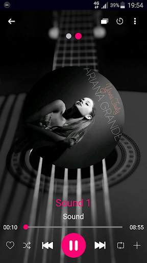 BlackPlayer - free mp3 player 1 تصوير الشاشة