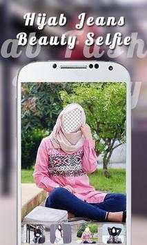 Hijab Jeans Beauty Selfie screenshot 1