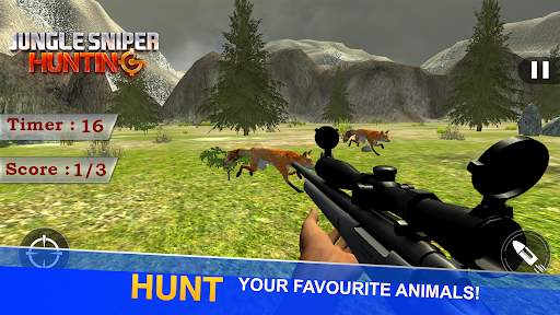 Jungle Sniper Hunting 3D screenshot 3