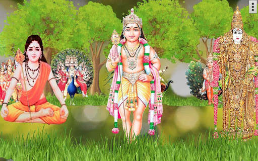4D Lord Murugan Live Wallpaper screenshot 4