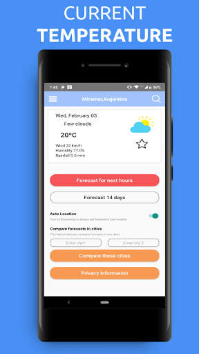 Weather Forecast - Weather Live, Accurate Weather screenshot 1