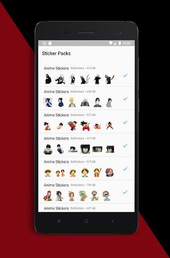 Funny Anime Stickers For WhatsApp (WAStickerApps) screenshot 1