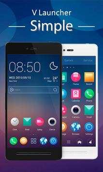 Simple II V Launcher Theme screenshot 1