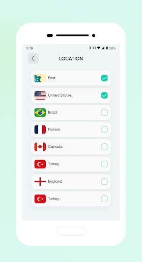 Meteor VPN screenshot 2