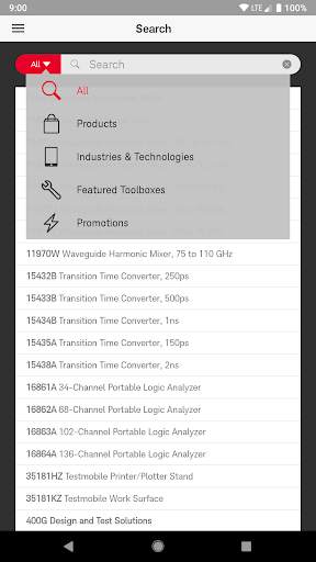 Keysight ATP Sales Catalog screenshot 4