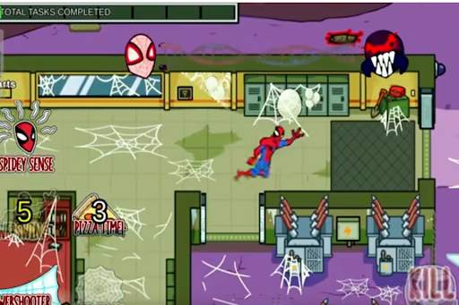 Among Us Sipderman Mod screenshot 2
