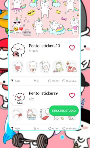 New Pentol stickers Animated for Whatsapp🤩 screenshot 5