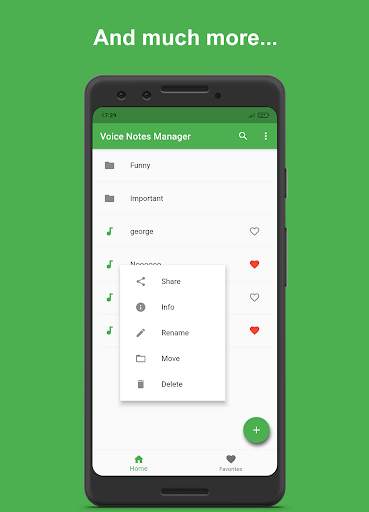 Save, Listen and Manage WhatsApp Voice Notes screenshot 6