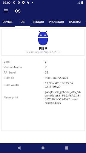 Informasi Perangkat screenshot 2