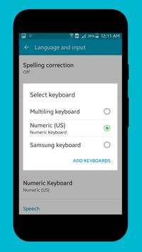Numeric Keyboard screenshot 3