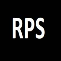 Rock Paper Scissors - Black and White Edition logo