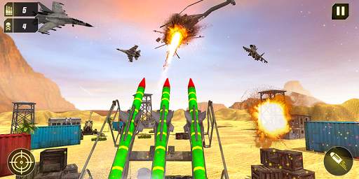 Military Missile Launcher:Sky Jet Warfare screenshot 7